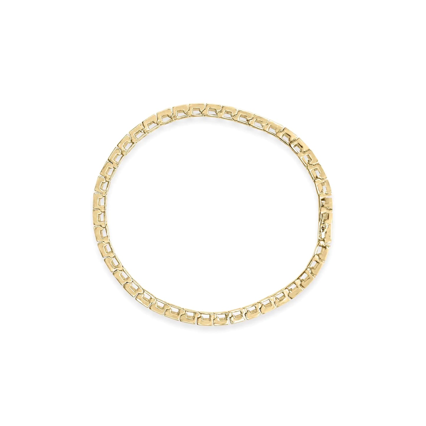 Yellow Gold Diamond Tennis Bracelet