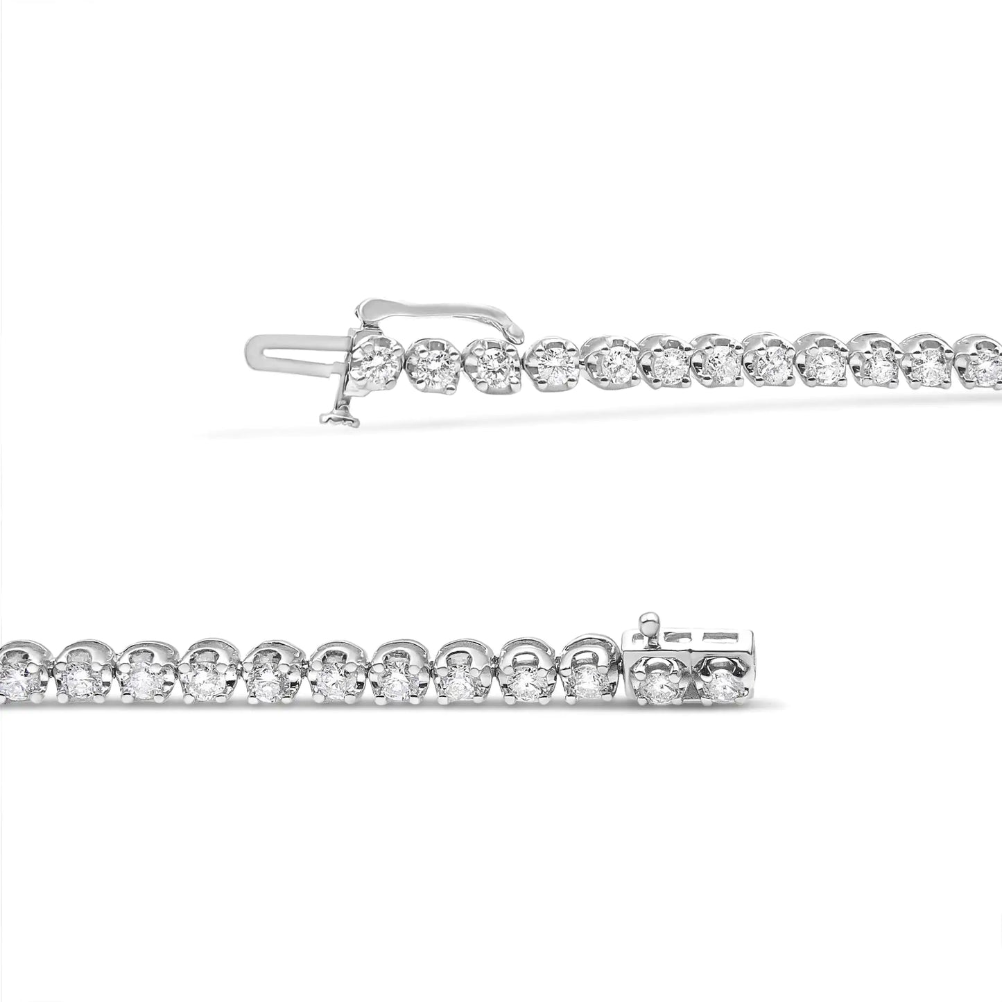 White Gold Diamond Classic Tennis Bracelet