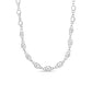 White Gold Diamond "Duchess" Station-and-Link-Collar Necklace