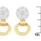 Yellow Gold Diamond Stud Earrings