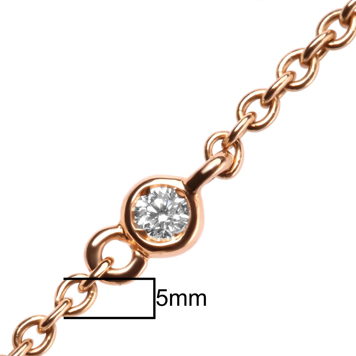 Rose Gold Diamond and Freshwater Pearl Double-Strand Station Necklace