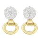 Yellow Gold Diamond Stud Earrings