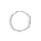 White Gold Diamond Open Paperclip-Link Tennis Bracelet