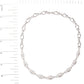 White Gold Diamond "Duchess" Station-and-Link-Collar Necklace