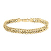 Yellow Gold Cuban-Link Bracelet